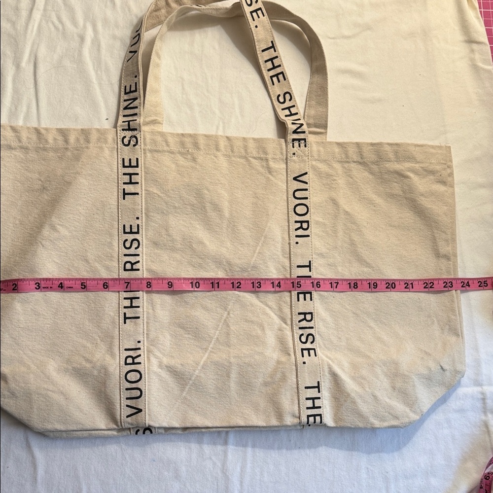 Vuori Cream Tote Bag